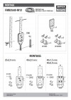 Monteringsanvisning M-FMB2540-M12-01