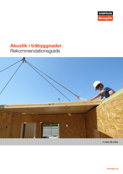 Akustik i träbyggnader Rekommendationsguide