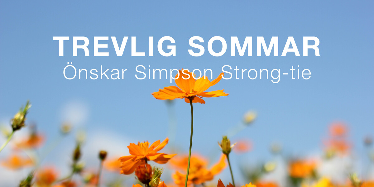 Trevlig sommar